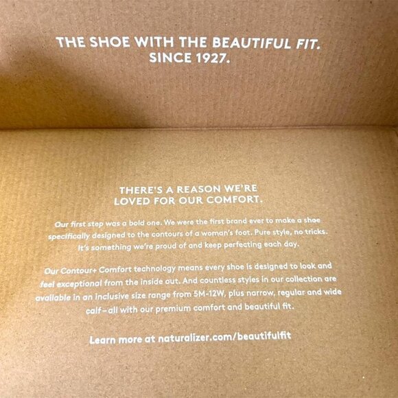 Naturalizer Womens Silver Open Toe Sling Back Kitten Heel Sandals Sz 8.5 New - Picture 9 of 10